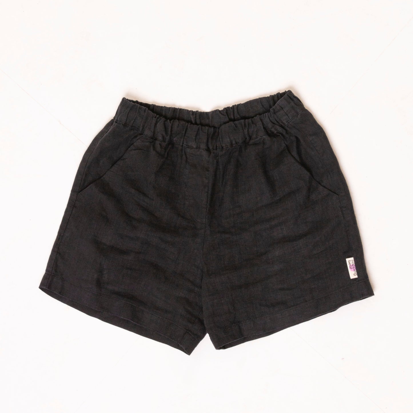 Linen shirt and shorts for women | light grey