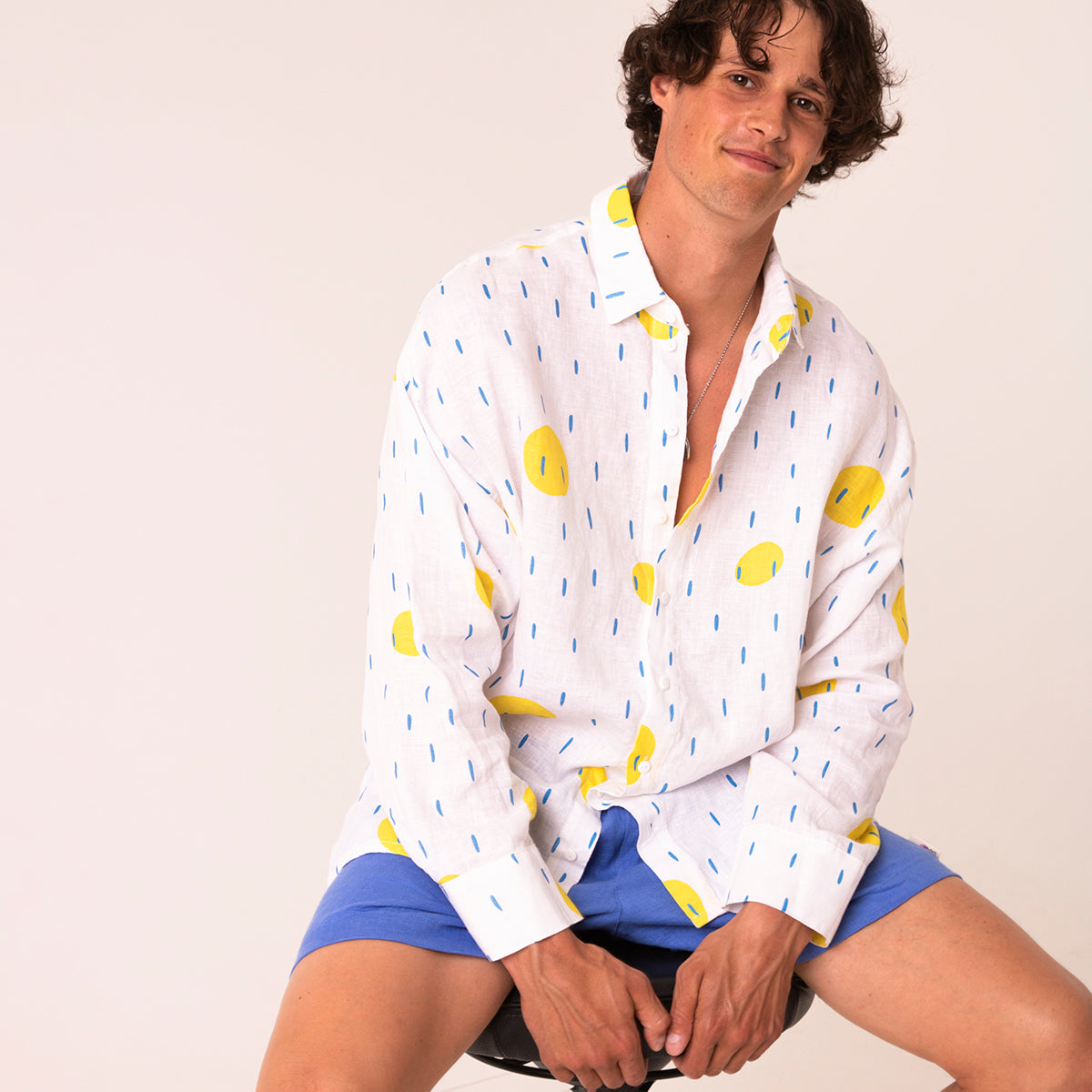 Linen shirt for men | Sun after the rain