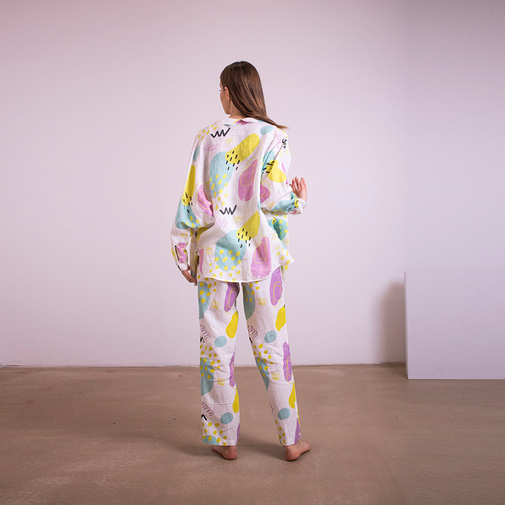 'Dreamless sleep' linen trousers | READY TO SHIP