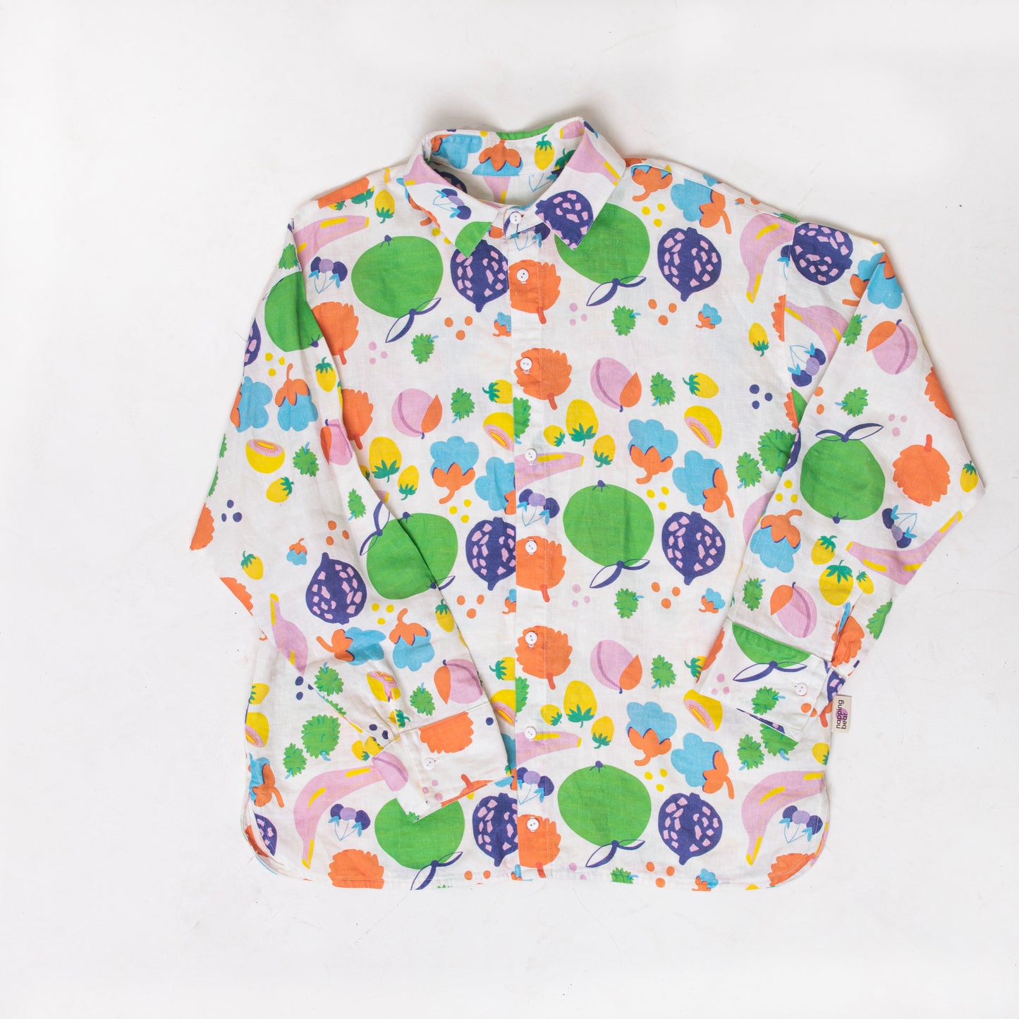 Linen shirt and shorts for men | Funky fruits