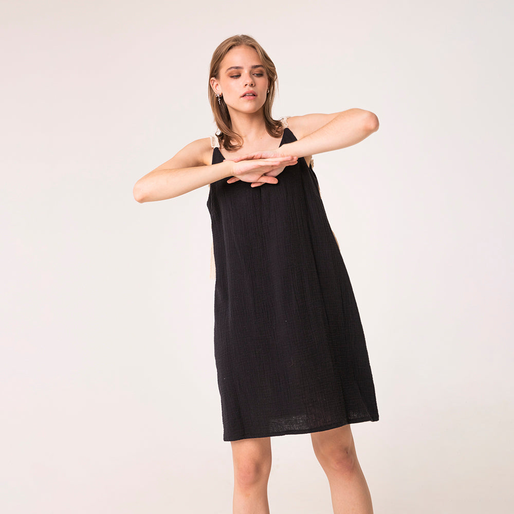 Cotton slip dress | The naked dress
