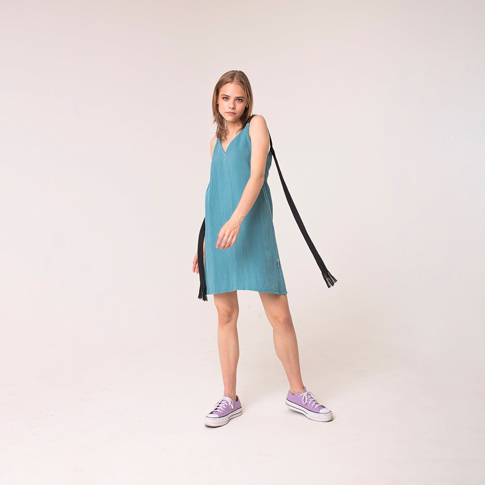 Cotton slip dress | The naked dress