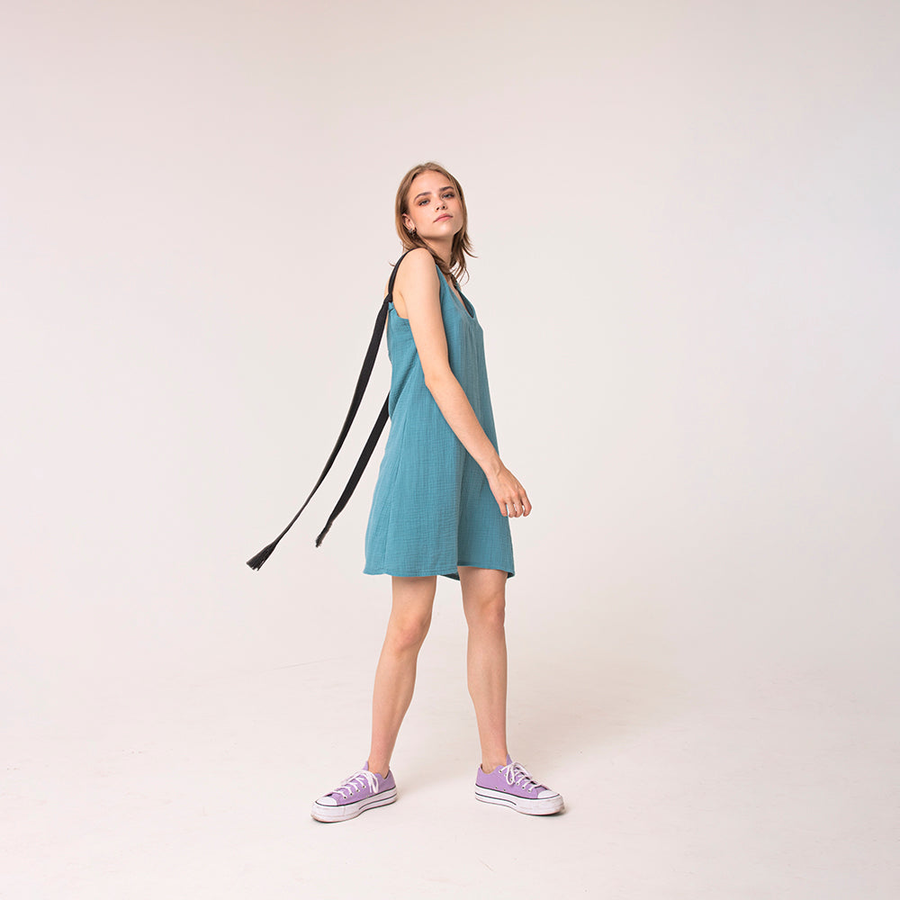 Cotton slip dress | The naked dress