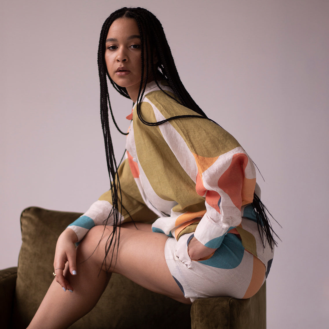 'Bubble' pajama set for women