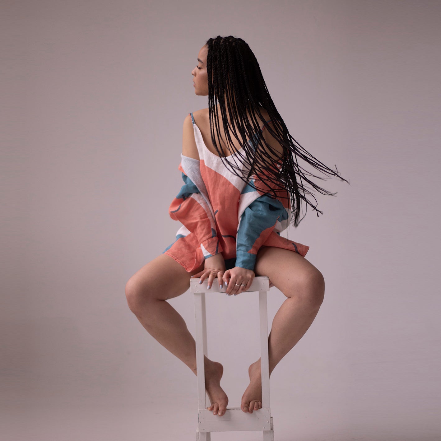 'Earth sleep' pajama set for women