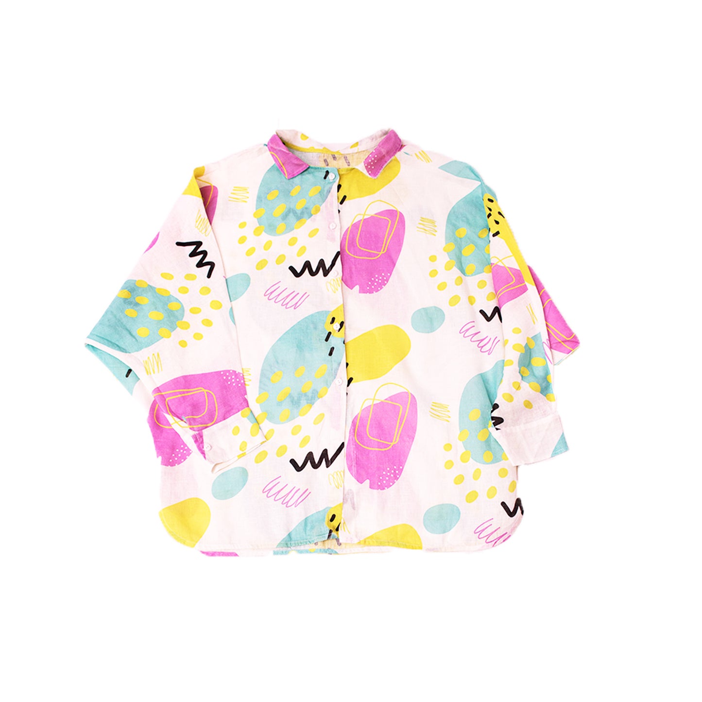 'Dreamless sleep' oversized pajama shirt