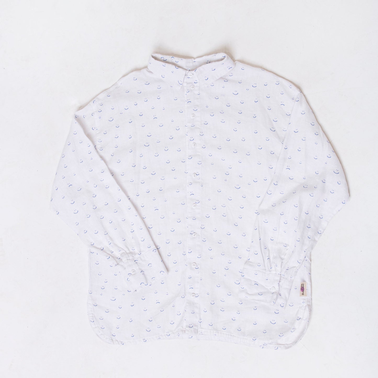 Linen shirt | Not always happy | READY TO SHIP