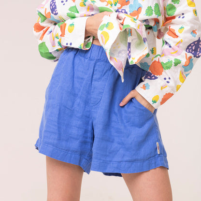 Linen shirt and shorts for women | Funky fruits