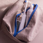 Waterproof linen dopp bag